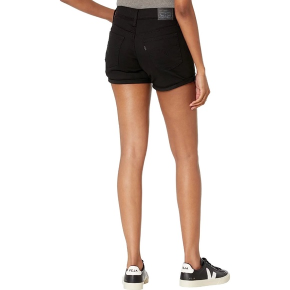 Levi's Pants - Levi’s Mid-length Denim Shorts in Black Size 8/29 NWT